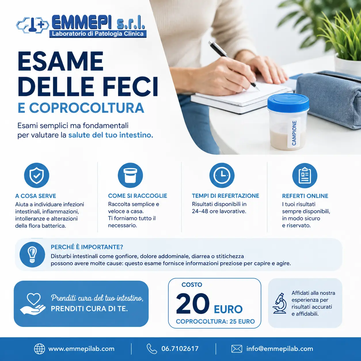esame delle feci roma
